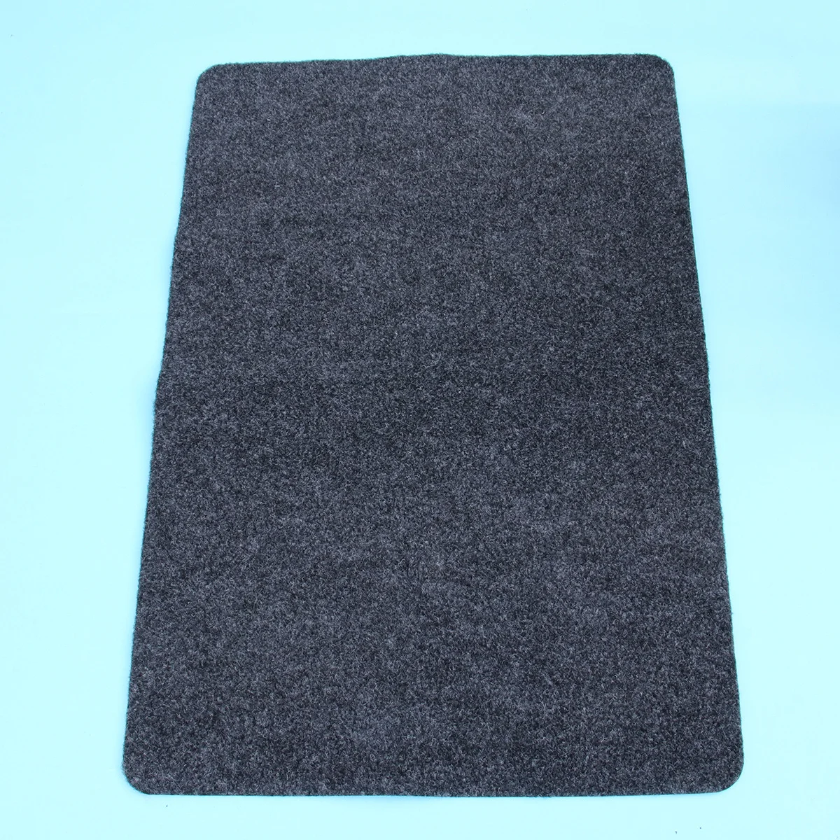 

60x90cm Simple Floor Mat Non-Slip Water-Absorbing Dust-Resistant Comfortable Touch Pressure Relief Home Decor Dark Grey