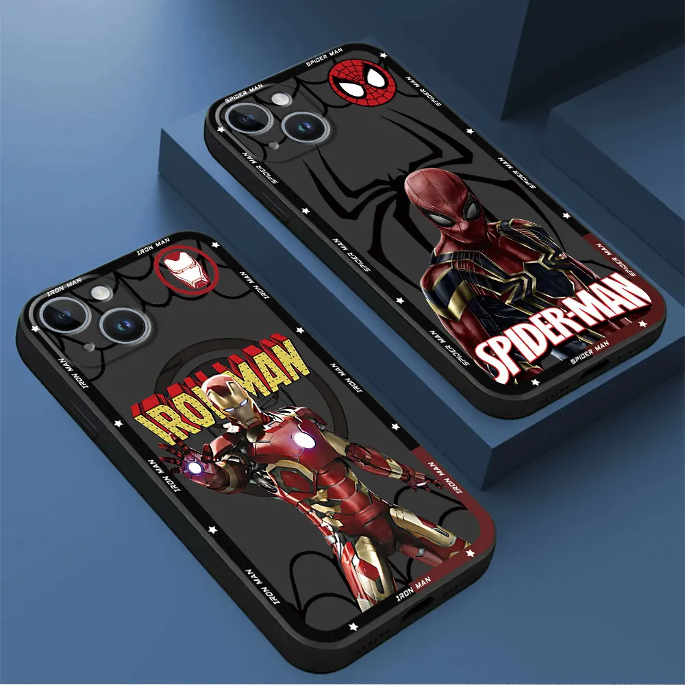 Marvel Super hero Cool Cover Luksusowe, matowe, miękkie etui TPU na telefon do Google Pixel 6 Pro 7a 6a 8 Pro 7 Pro