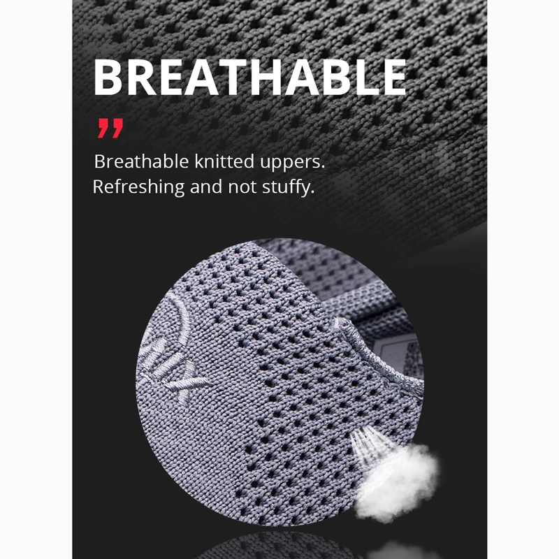 ONEMIX Men Shoes Sneakers Soft Breathable Mesh Lightweight Flat Vulcanized Shoes Women Casual Slip-on Travel Walking Shoes