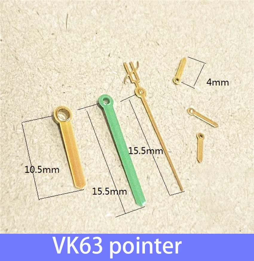 Multifunctional Quartz Movement Watch Pointer 6-Pin Suitable for VK63A - Watch Movement Accessories