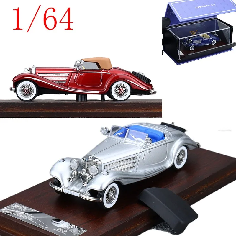 

Liberty Diecast 1/64 Scale ‌1935 Mercedes-Benz 500 K Spezial Roadster Alloy Car Model Toys for Boys Gift