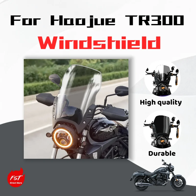 

For Haojue TR300 Touring Edition front windshield, motorcycle modification front windshield accessories.