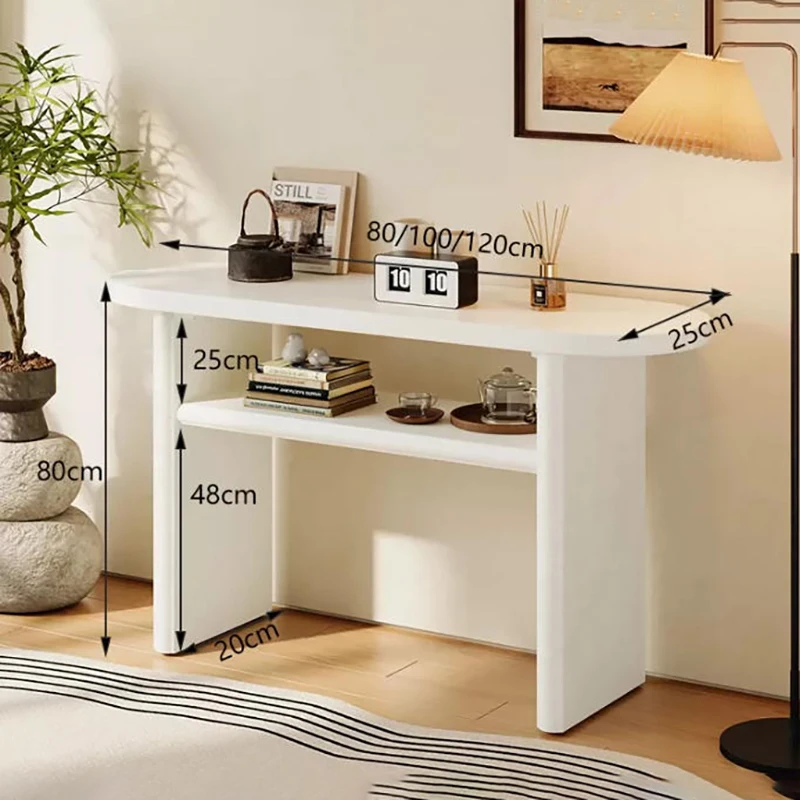 Modern European Entrance Console Table Italian Nordic Vintage Hallway Console Table Wohnzimmer Tisch Living Room Furniture