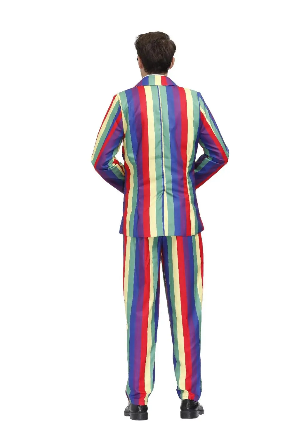 Uomo Vintage 4 pezzi Set abiti per abito da sposa banchetto Stage Performance cantanti Prom Party Suit Mens Halloween Party Costume