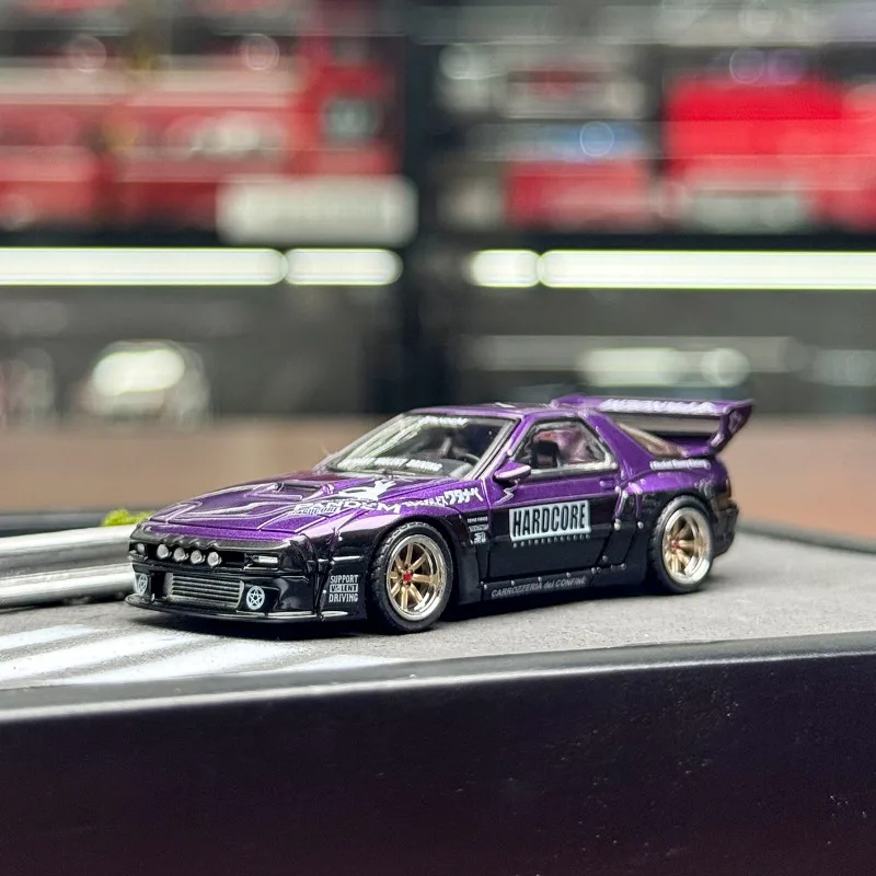 

INNO 1:64 MAZDA RX7 FC3S PANDEM литая под давлением модель автомобиля из сплава, игрушка для мальчиков, коллекционное украшение для взрослых.