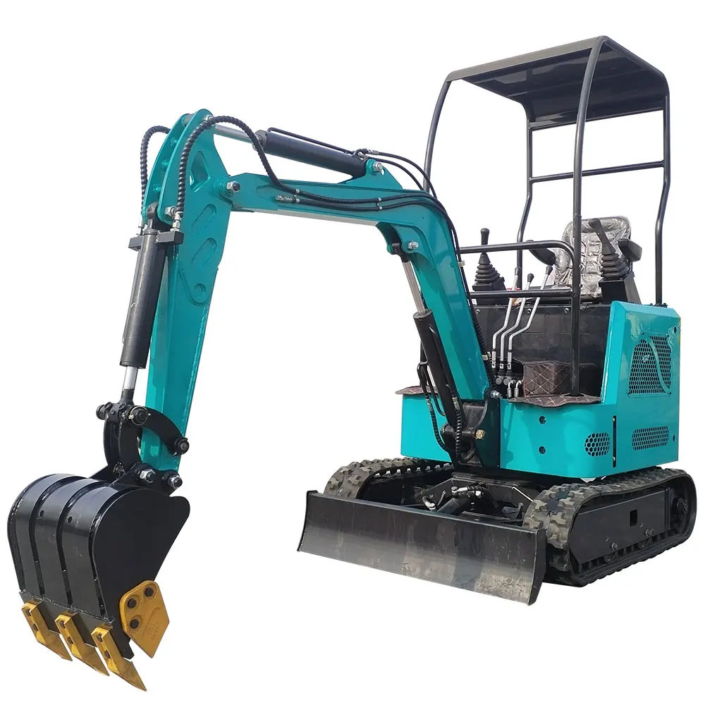 Model 15 Excavator Small Mini Excavator Street Works Excavator Agricultural Home Excavator. Customised