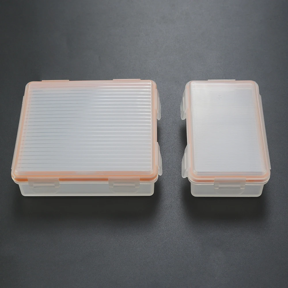 1/2/4/8/10 Slot Transparente Kunststoff Batterie Lagerung Box für AAA/AA/18650 harte Container Halter Fall Organizer Box Zubehör – Detail 5