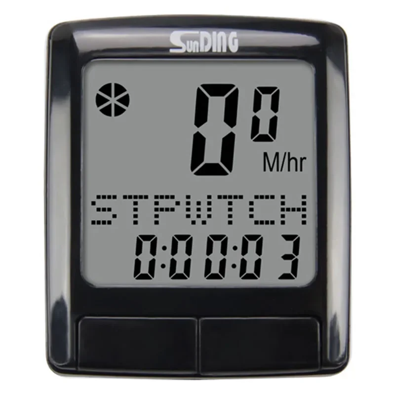 Sunding Multifunctional Bicycle Computer Wired Waterproof Cycling Speedometer Temperature Testing Stopwatch Bike Accessories