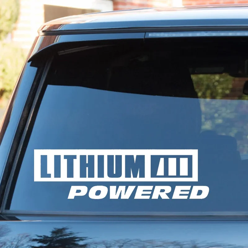 Lithium Electric Cutter Vinyl Sticker Waterproof Car Body Bumper Rear Window High Adhesive Weatherproof Decal Decor