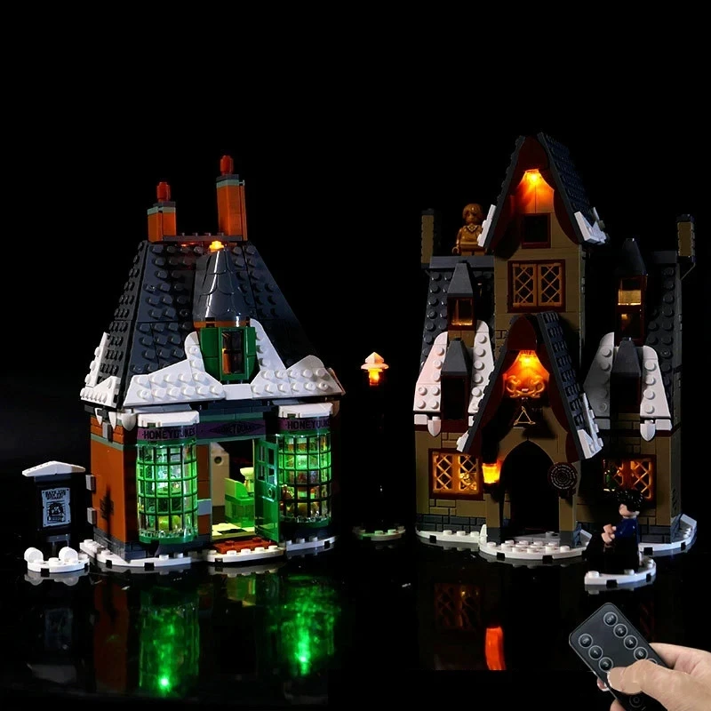 RC DIY LED Light Kit For LEGO 76388 Village Visit Collectible Model ( Only LED Light,Without Blocks Model)