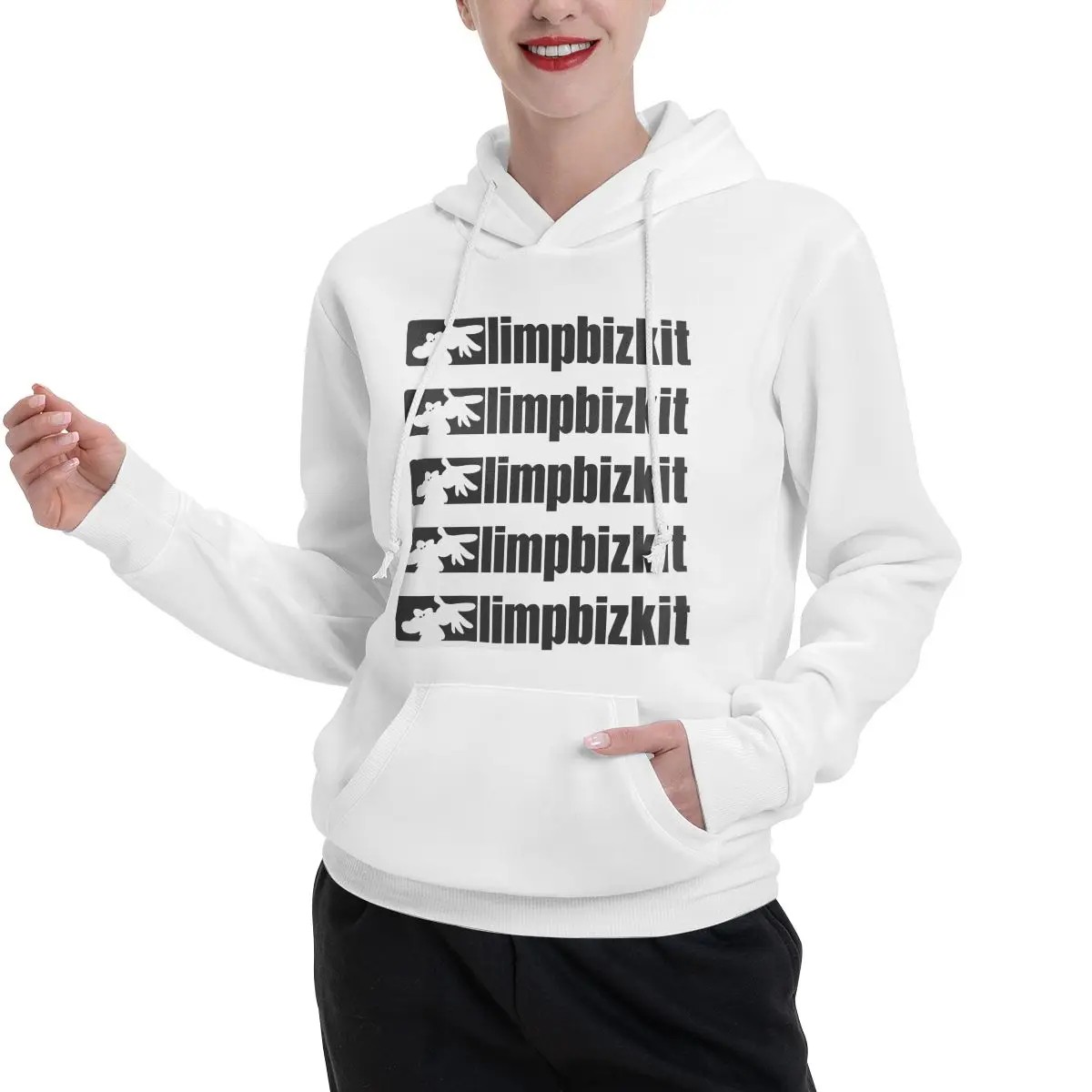 

Limp Bizkit толстовки для пар, мужские и женские повседневные пуловеры, модные толстовки с капюшоном и длинными рукавами, осень-зима