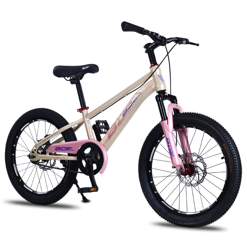

New Model 2025 Steel Single Speed Mountain Bike for Kids with Disc Brakes and Adjustable Saddle-EU Warehouse Children's Bicycle