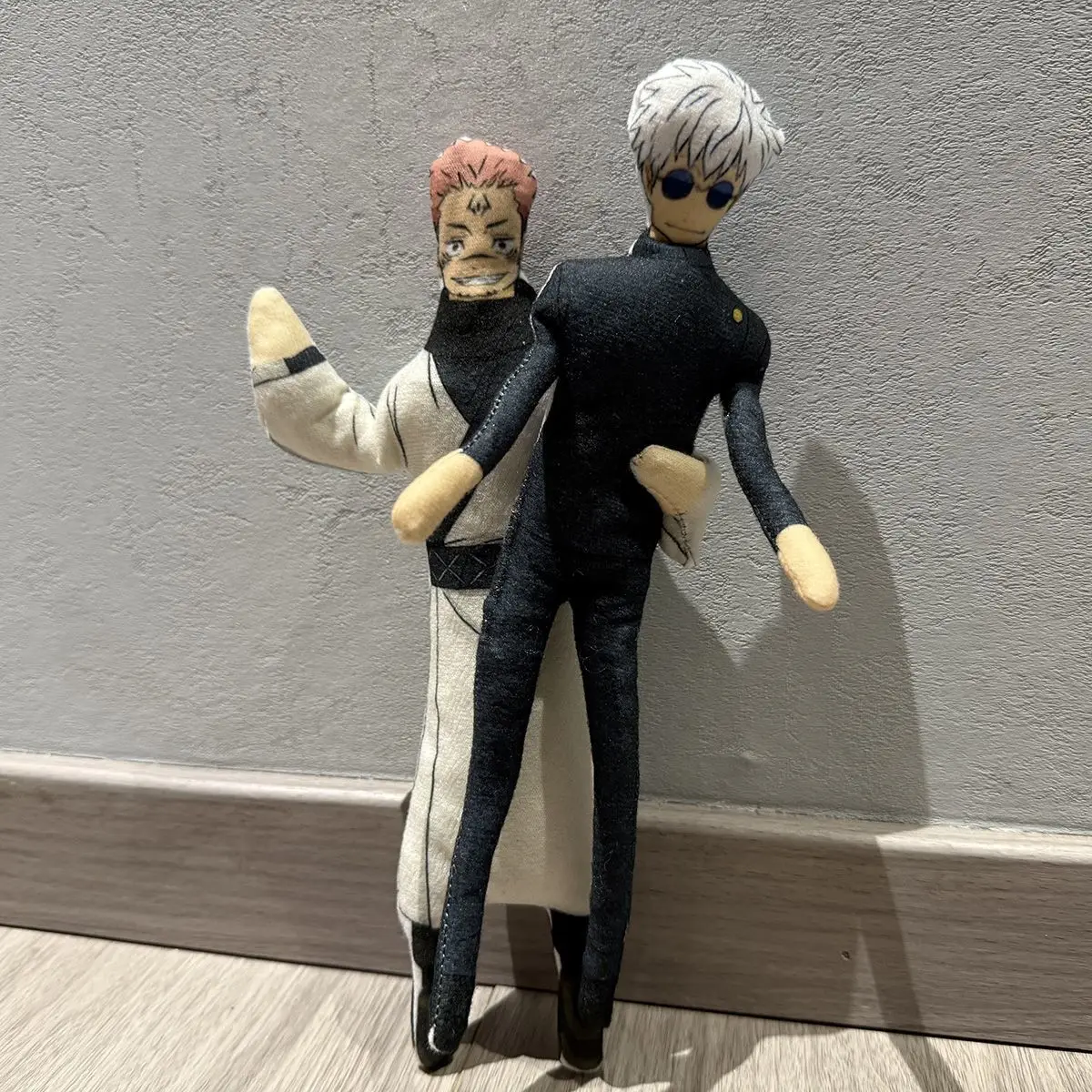 

Anime Jujutsu Kaisen Doll Movable Funny Gojo Satoru Toy Shapeshift Figure Cosplay movable Abstract Wire Skeleton Halloween Prop