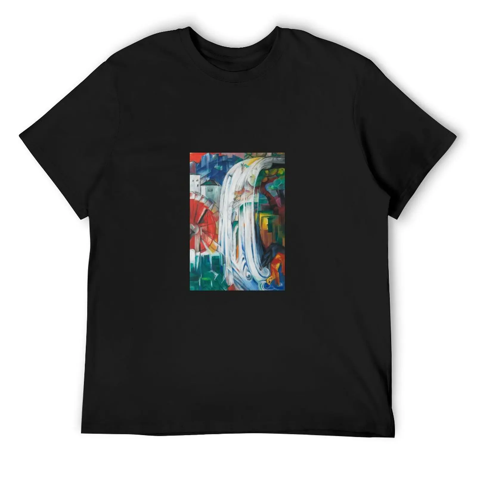 Franz Marc, The Bewitched Mill, 1913 T-Shirt rapper graphic tees tops sublime man clothes tshirts for men