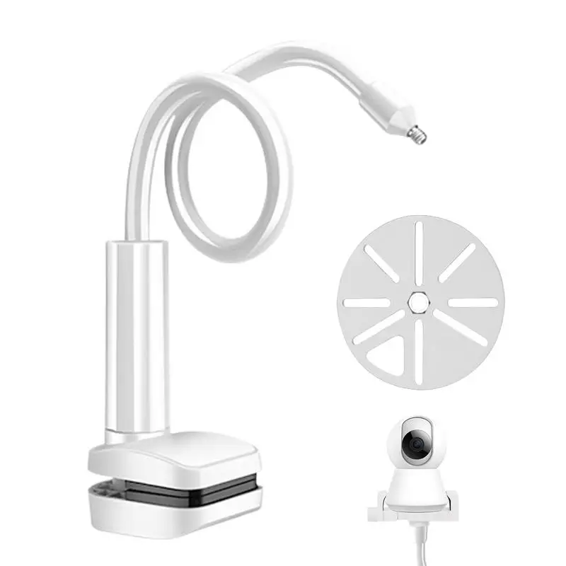 

Baby Monitor Holder Baby Camera Stand Long Arm Bracket Flexible Clip Clamp For Nursery Cot Kitchen Shelf Bathroom Furniture