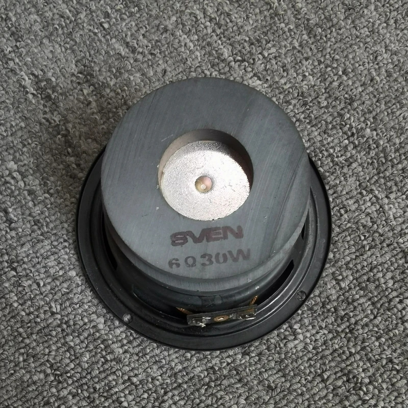 SOTAMIA 1Pcs 4 Inch Subwoofer Audio Loudspeaker 6 Ohm 30W Dual Magnetic Paper Cone Rubber Edge Speaker DIY Bluetooth Speaker