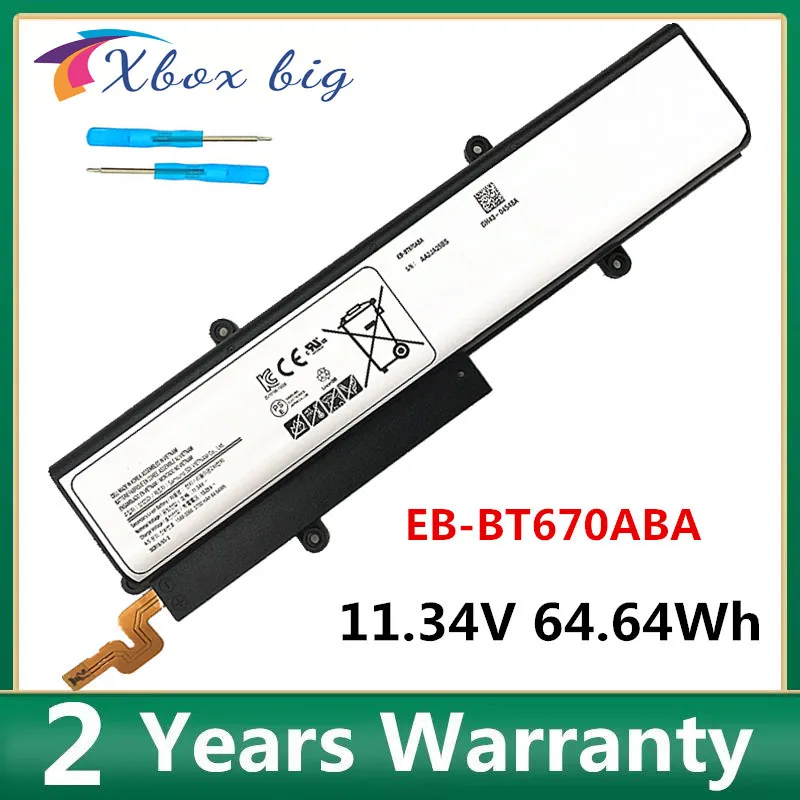Bateria do Portátil para Samsung Galaxy View 18.4 Sm-t670 Sm-t677a Séries Aa2j929bs 5700mah 64.64wh Eb-bt670aba Aa1g907ks