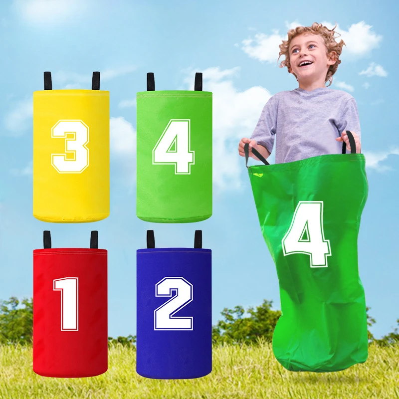 

Kindergarten children kangaroo jumping bag fun games sensory training equipment early education jumping bag bag game