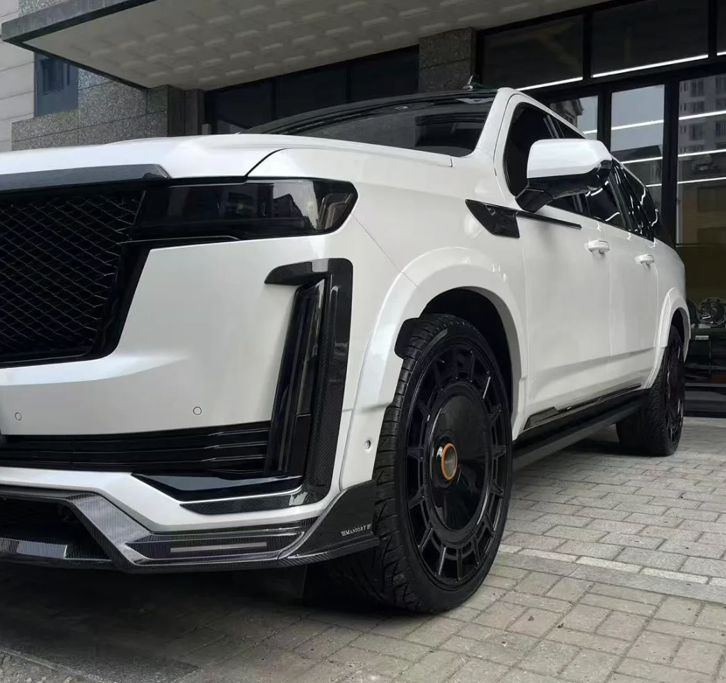 Custom Carbon Fiber Bodykit for Cadillac Escalade 2021-2024 | M Style  Kit Tuning Parts cadillac escalade upgrade bodykit