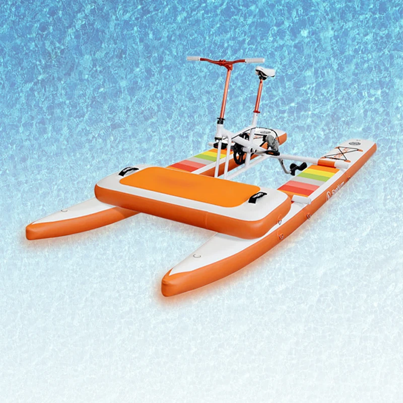 1P Water Fishing Bicycle Sea Water Aluminum Bike Racing Boat Pedal Paddle Board Water Bikes SUP Bicycle Water Bicycle Pedal