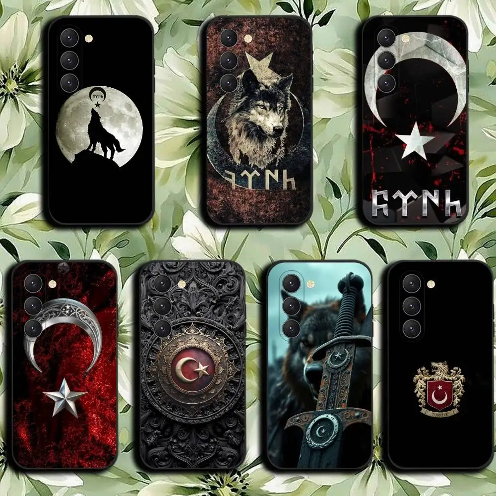 

Turk Wolf Turkey Flag Phone Case For Samsung Galaxy A52 A42 A32 A22 A12 A02S A72 A73 A51 A41 A31 A21S A71 A40 A30S A20S
