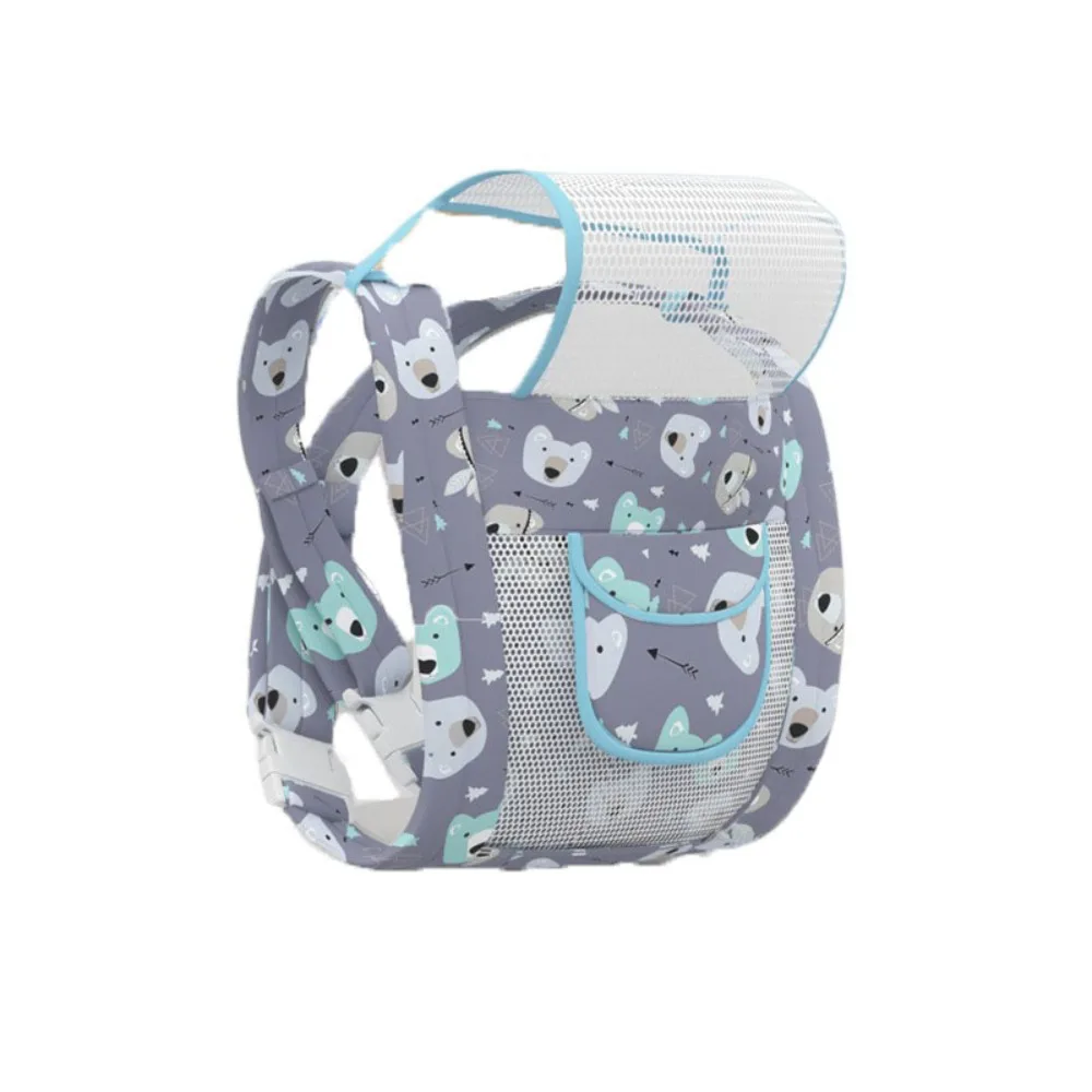 

Многофункциональная переноска-слинг для новорожденных: сетчатый рюкзак для младенцев, горизонтальное ношение, чехол для кормления