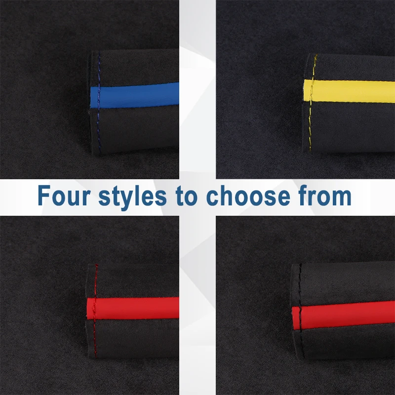 لتقوم بها بنفسك غطاء عجلة توجيه سيارة لرينو كليو 2 توينغو 2 داسيا سانديرو 2001-2014 زلة جلد الغزال غطاء توجيه السيارات