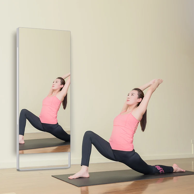 HUSHIDA Summer Popular Magic Mirror 32 43 55 Inch Gym Workout Intelligent Smart Interactive Mirror Fitness