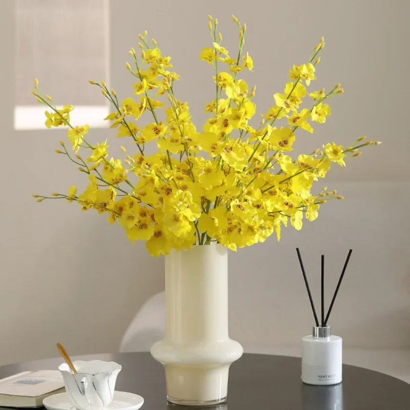 95CM Artificial Flower New Single Dance Orchid Hotel Restaurant Decoration Living Room Wedding Roadguide