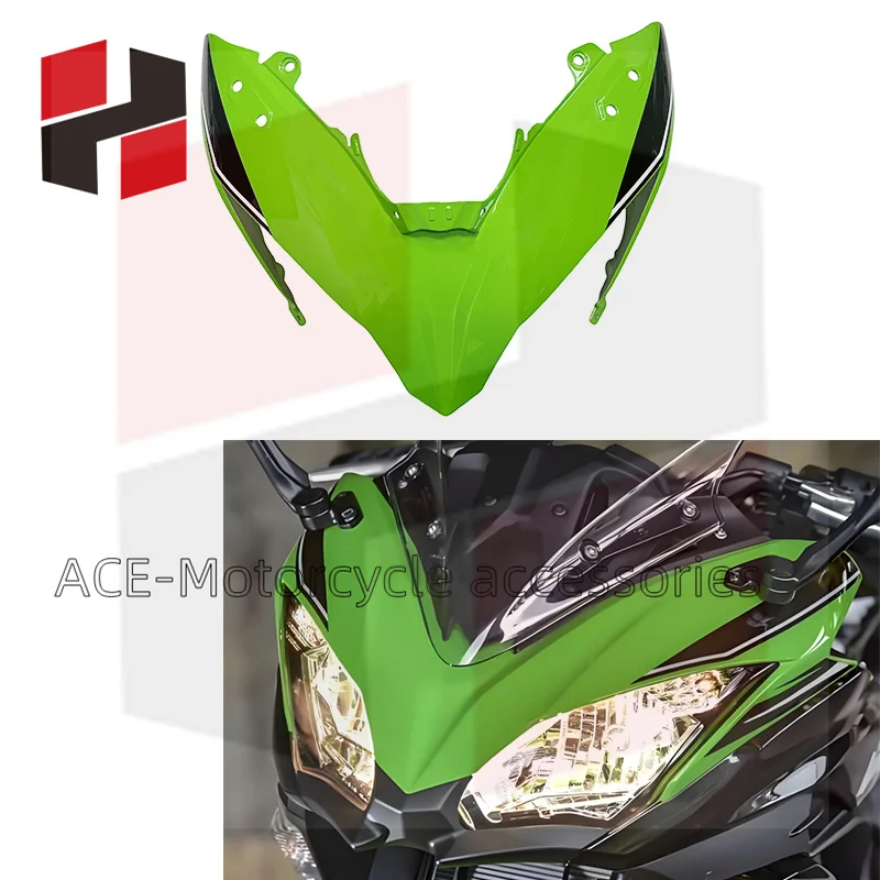 

Motorcycle pattern front fairing front nose mask for Kawasaki Ninja 650 EX650 2017 - 2018 - 2019