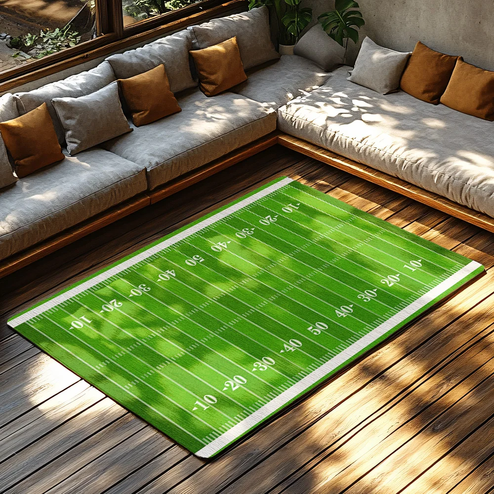 American Football Field Rug, G - đánh giá và giá Home Lines Textiles