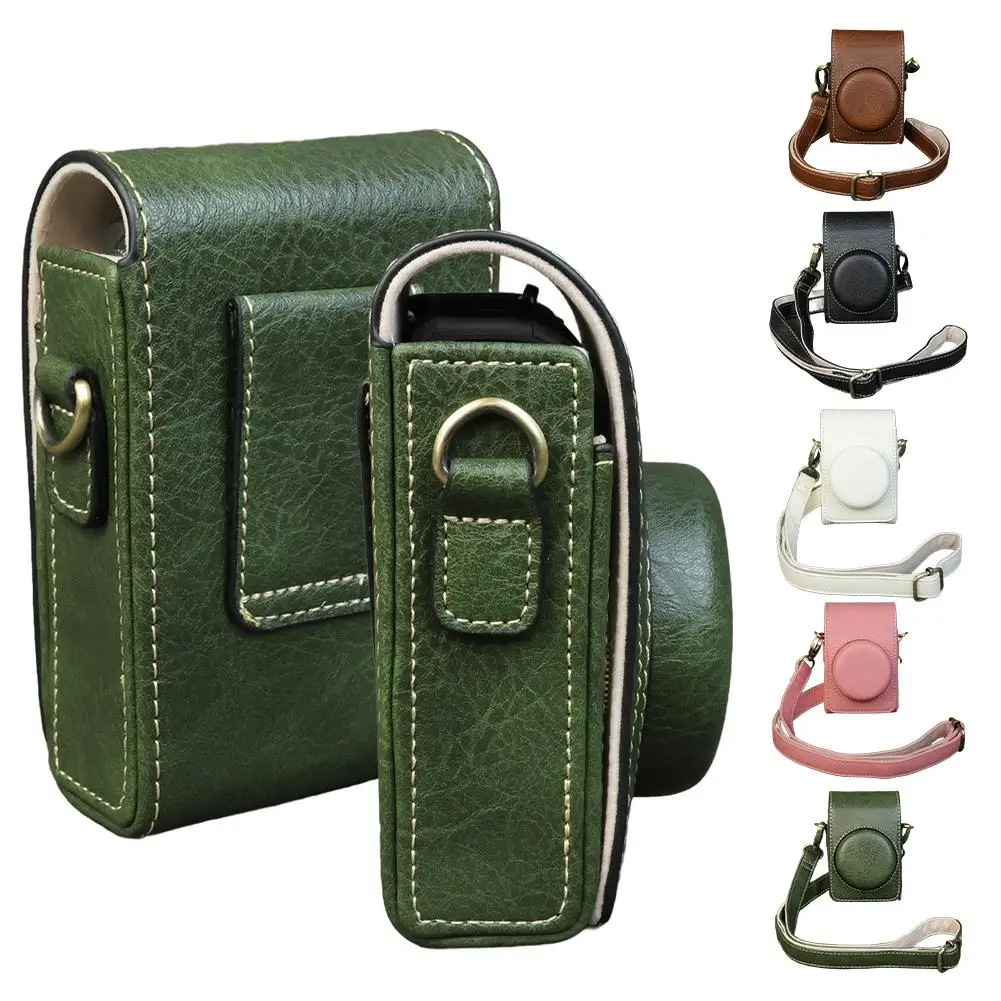 

Универсальный чехол из искусственной кожи для Sony ZV1F/ZV1/Ricoh GR IIIx/Ricoh GR III II, сумка для камеры Canon Sx740 G7x2 3, защитный чехол