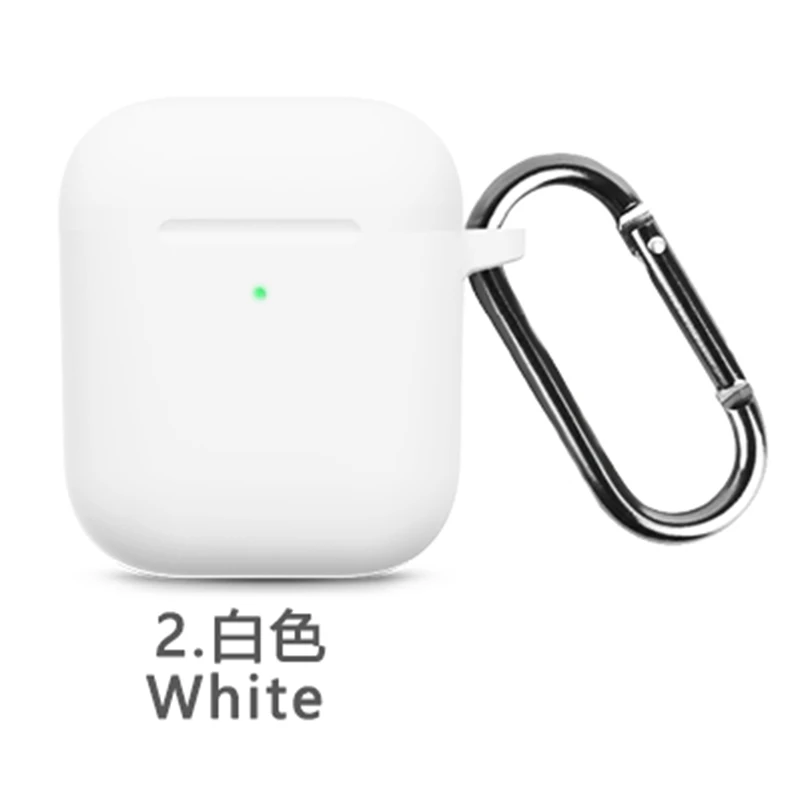 حافظة لهاتف Airpods 1/2 حافظة واقية من السيليكون مزودة بتقنية البلوتوث غطاء سماعة أذن لاسلكية لأجهزة Air pods 2 / Apple Airpods 2 #3