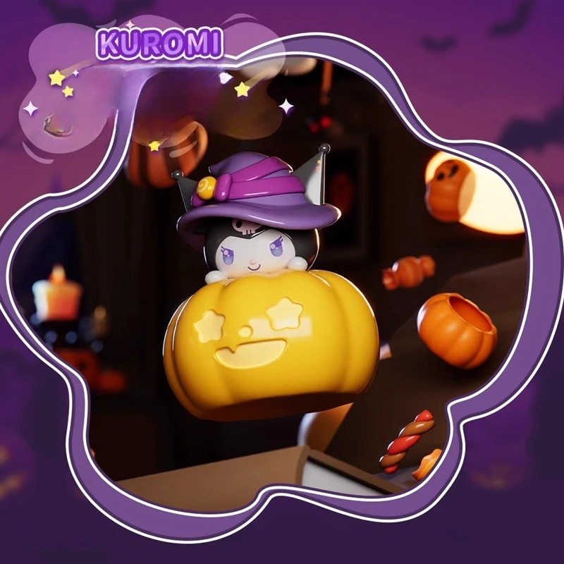 

Новый подлинный семейный трюк Sanrio Miniso или жизнь, милый слепая сумка, украшения, украшения для куклы, автомобиля, Хэллоуин