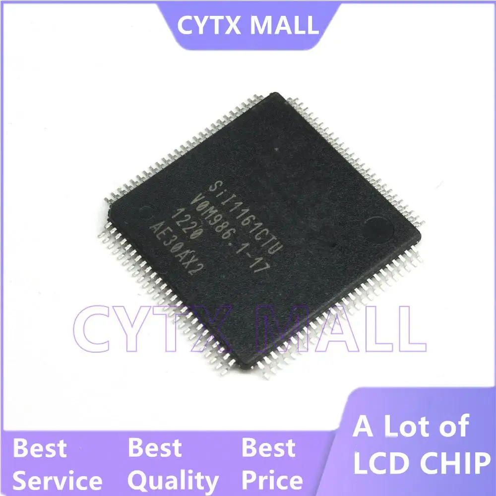 2PCS  New_original  SIL1161CTU  QFP   SIL1161CTU  1151CLU  1362CLUTR  164CT64  Chipset