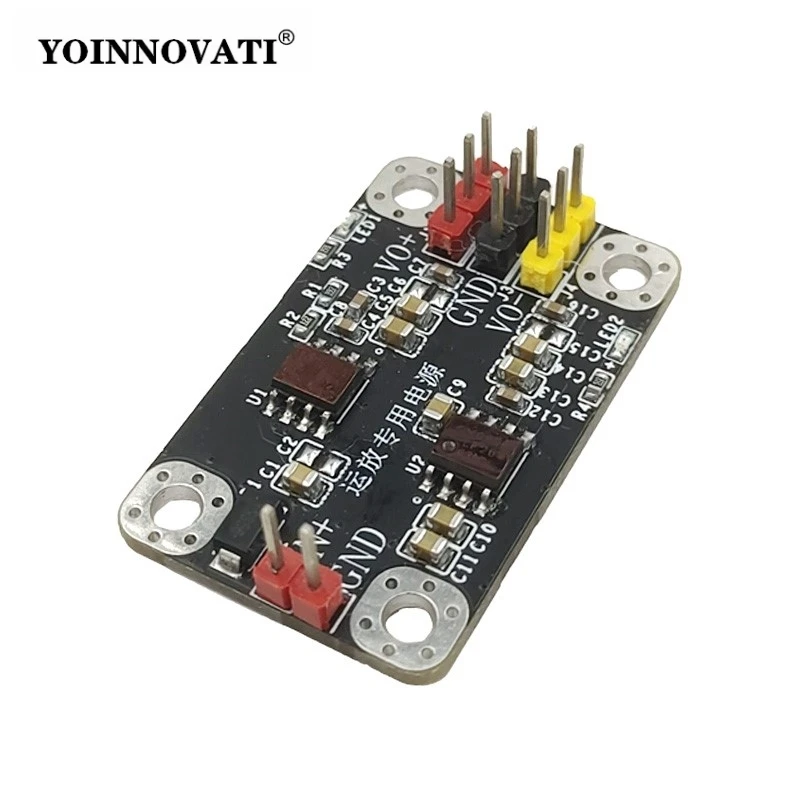 Op Amp Power Supply, Single to Dual ±5V DC Converter Module, Low Ripple ±100mA Output for Audio Amplifier