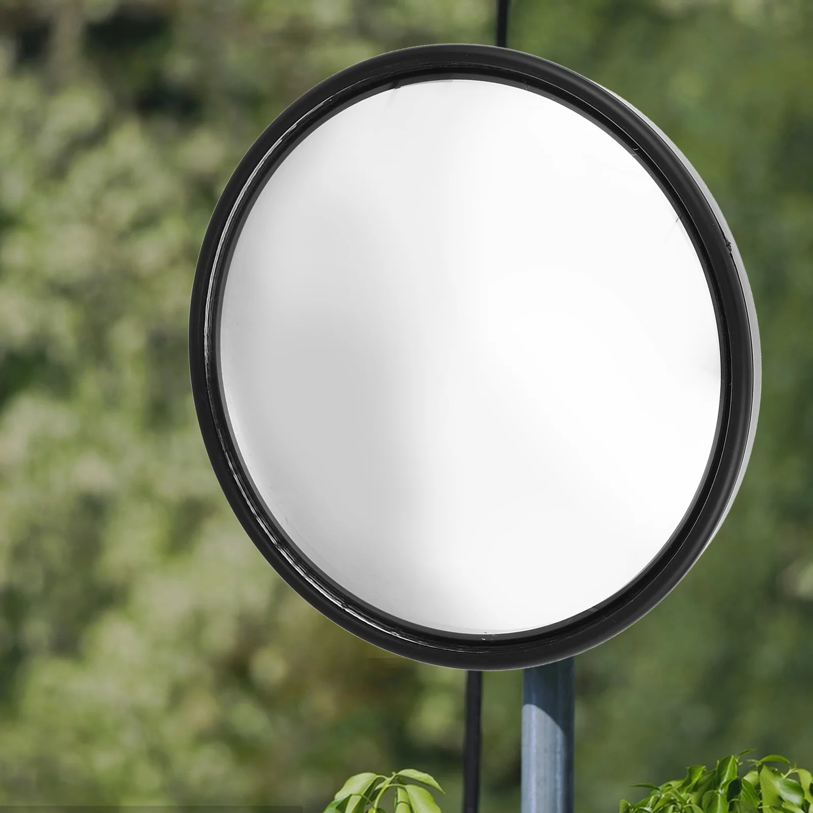 

Large Round Convex Blind Spot Mirror for Trucks Buses Adjustable Waterproof Universal Fit Rearview Blind Side Safety