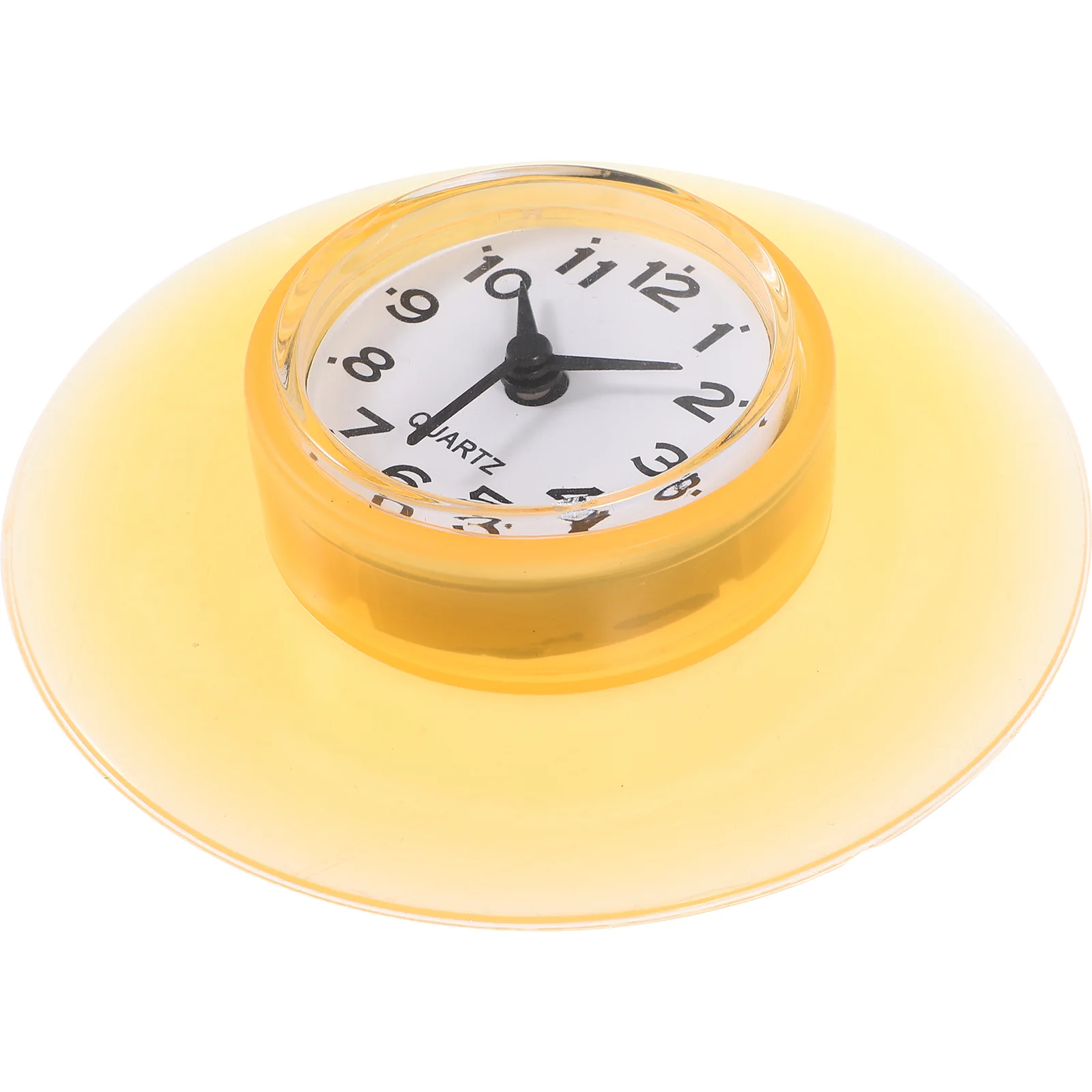 Bathroom Suction Cup Clock Wall Clocks For Kitchen Waterproof Retro Decor Household Ornament