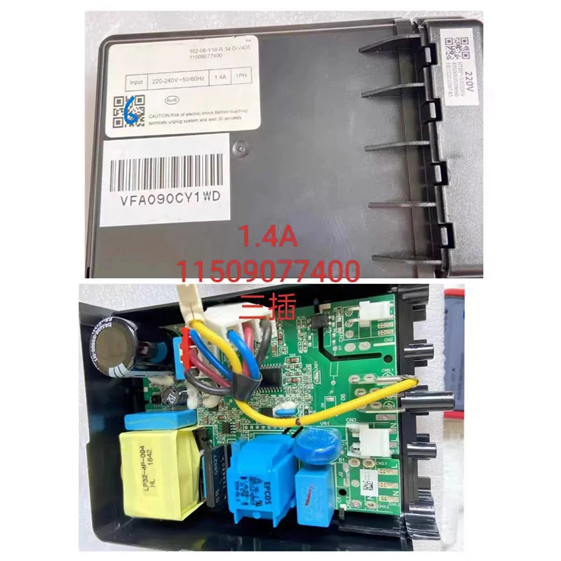 NOVO Para Placa de Controle de Geladeira Donper 102-06-Y18-R 34-D-V405 11509077400   Peças do freezer do motehrboard do refrigerador do PWB do circuito 1.4A