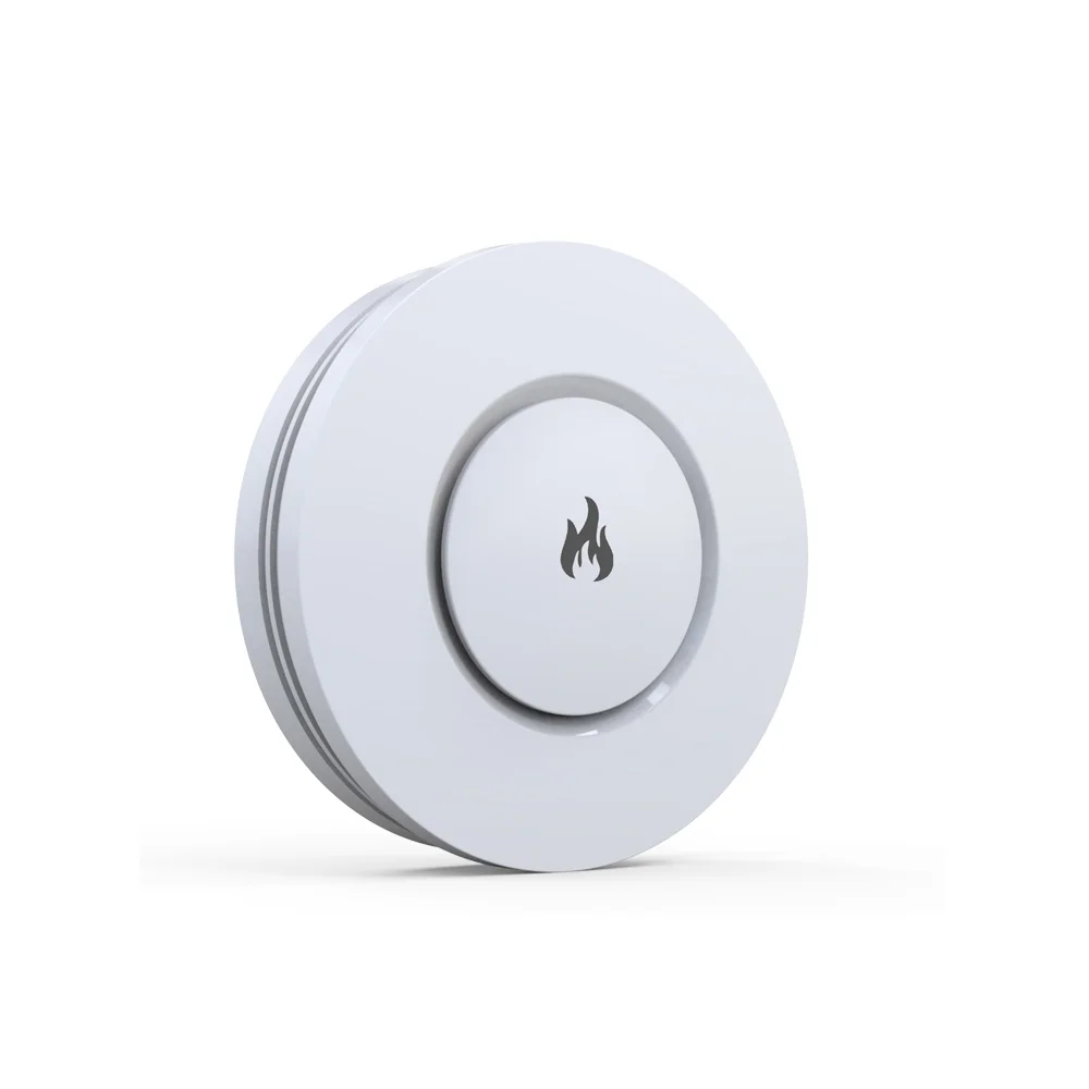 MD-2105 Wired Smoke Detector - Dual Output (NO/NC), Test Button, LED Alarm Indicator
