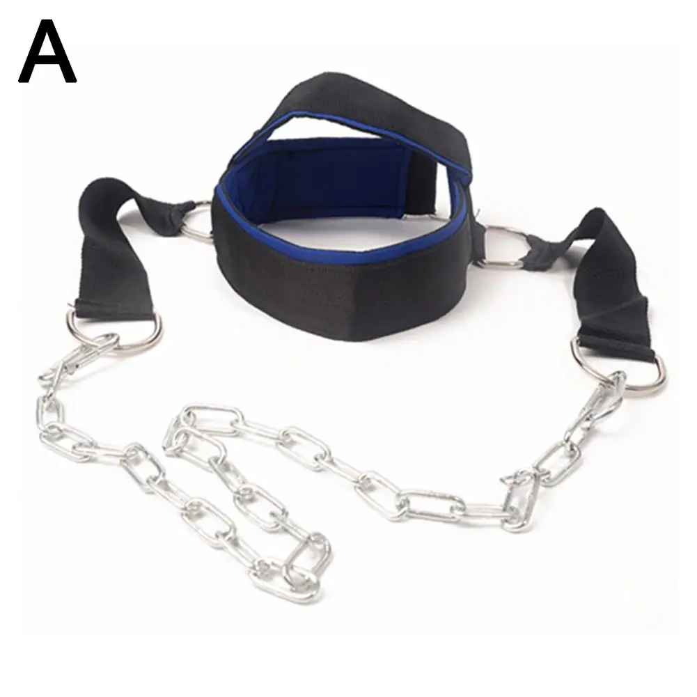 Kopf Hals Training Harness Körper Kraft Übung Zervikale Einstellbare Gewicht Gym Power Fitness Wirbelsäule Lager Kappe Strap T3C7