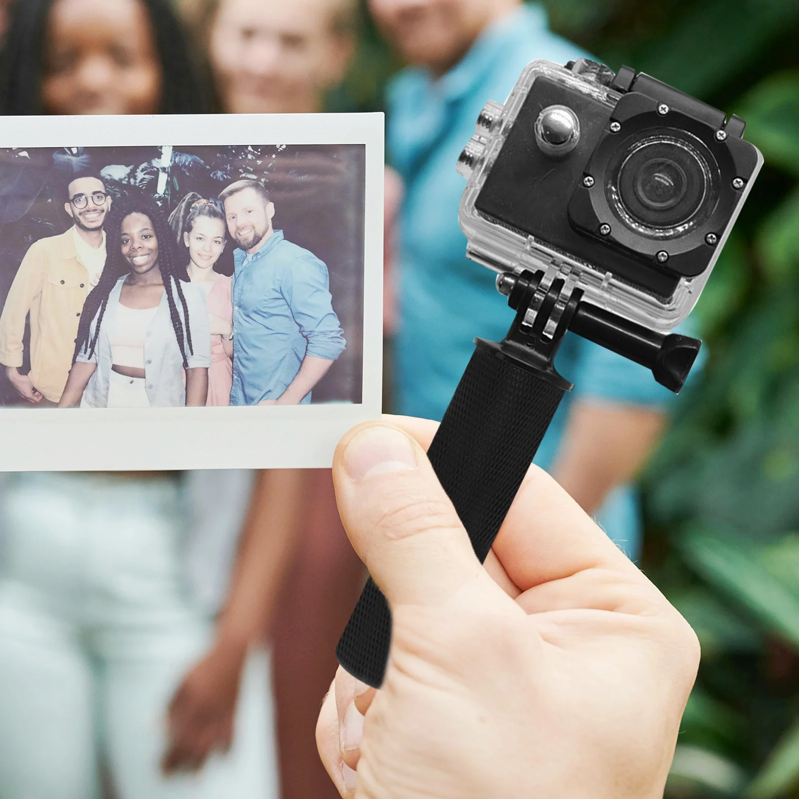 

Flash Light Handle Grip Aluminum Alloy Nonslip Portable Camera Stabilizer For Digital Video Phone Mount Outdoor Shooting