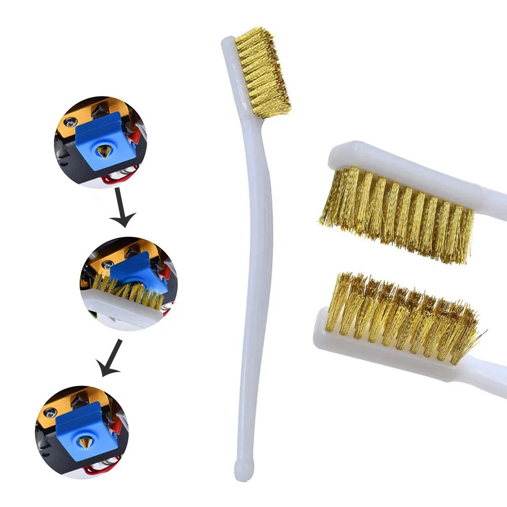 

Набор из 30 гибких инструментов для чистки хотэнда 3D-принтера: иглы, насадки, щетки, пинцеты для CR10 Ender