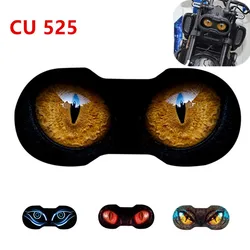 For Loncin VOGE CU525 CU-525 Motorcycle Accessories Front Fairing Headlight Guard Sticker Head light protection Sticker