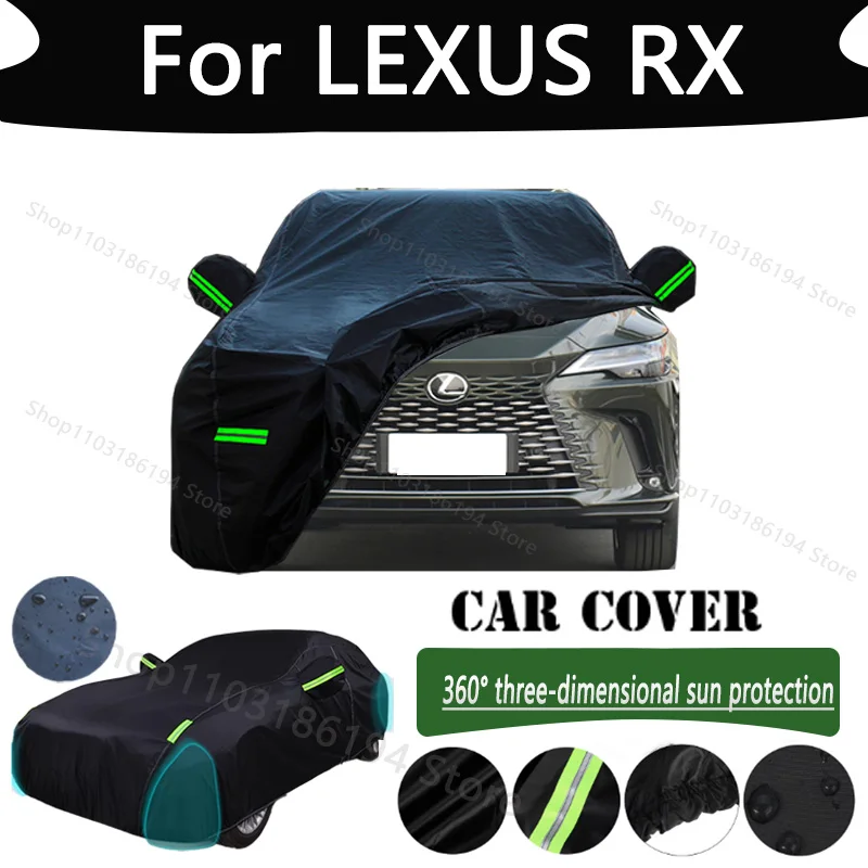 

For LEXUS RX Outdoor Protection Full Car Cover Snow Covers Rainwater Sunshine Dustproof Scratches Car Cover