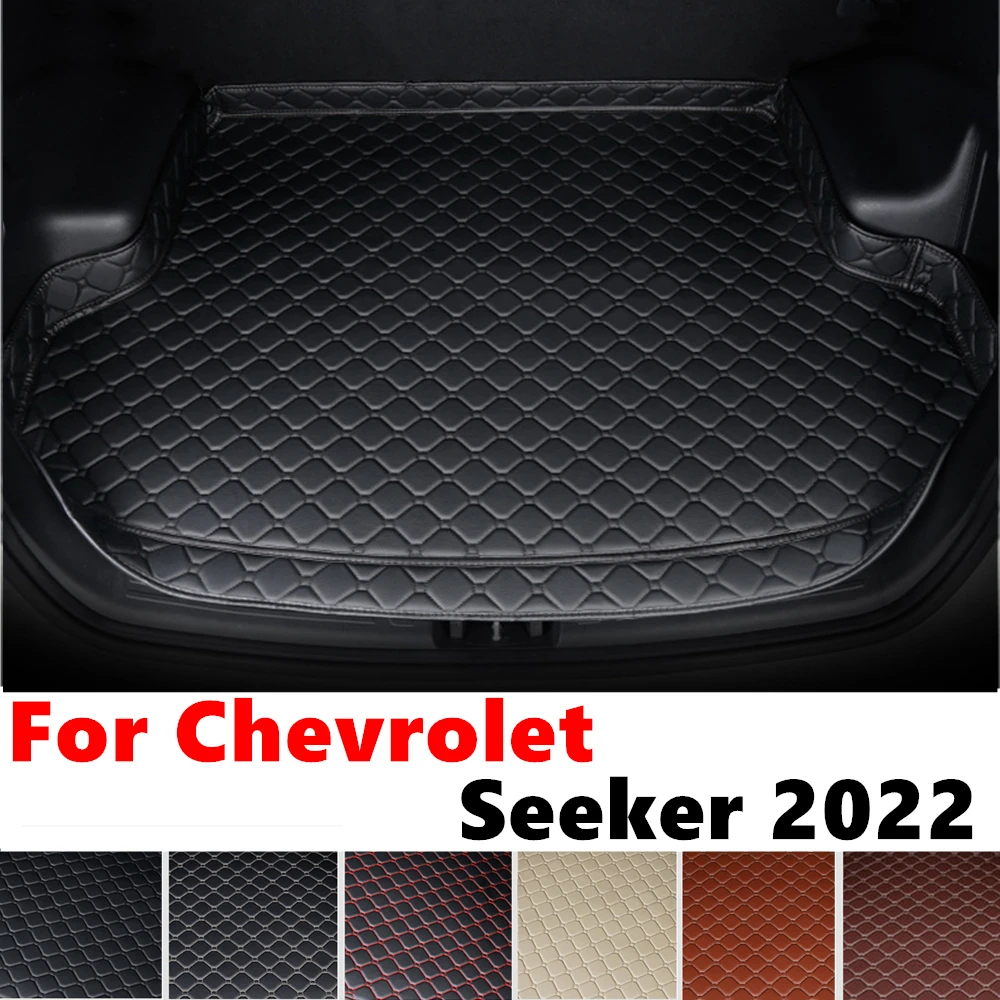 High Side Car trunk mat for Chevrolet Seeker 2022 Tail Boot Tray luggage Pad Rear Cargo Liner Protect Cover Interior Accessories