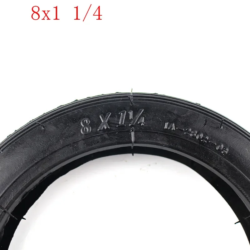 High performance 8 inch tyre 8X1 1/4 Scooter Tire & Inner Tube fit  Bent Valve Suits Bike Electric / Gas  Tyre