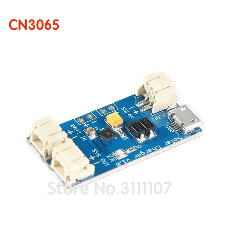 Mini Solar Lipo Lithium Battery Charging Charger Board CN3791 CN3163 CN3065 modulo Controller regolatore pannello solare con cavo