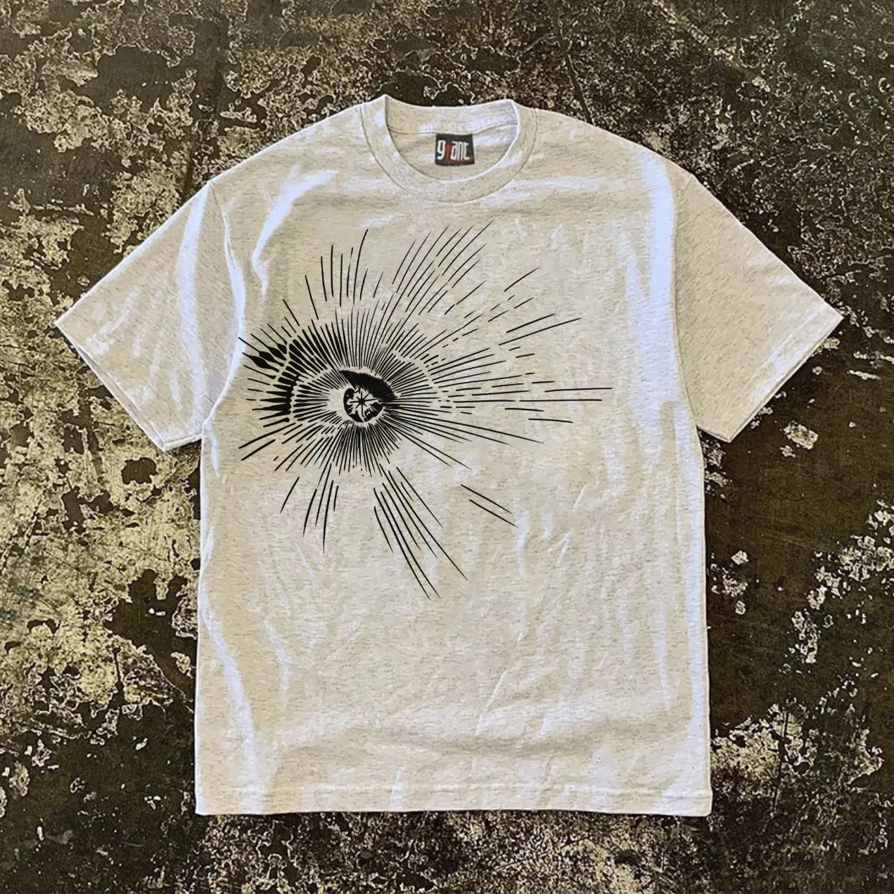 Personalized Eye Printed T-shirt Summer Fashion Men's and Women's Top Casual Daily Personalized Wearing