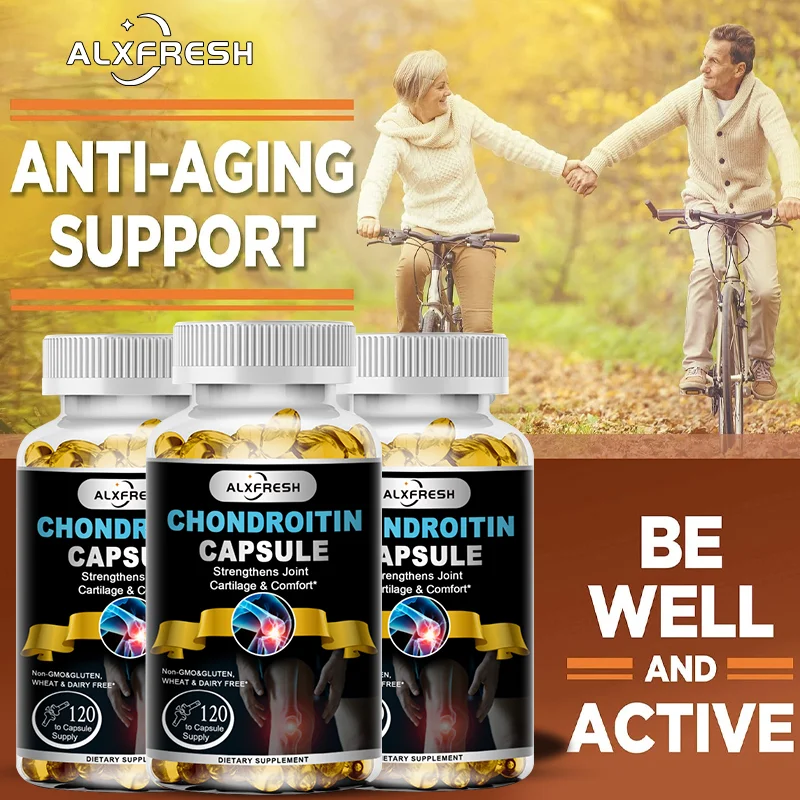 Alxfresh Glucosamine 1500mg Chondroitin 800mg with MSM Turmeric Vitamin D for Bone, Calcium Absorption, Immune System Support - Image 2